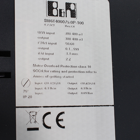 8I86T400075.0P-100 Преобразователь B&R