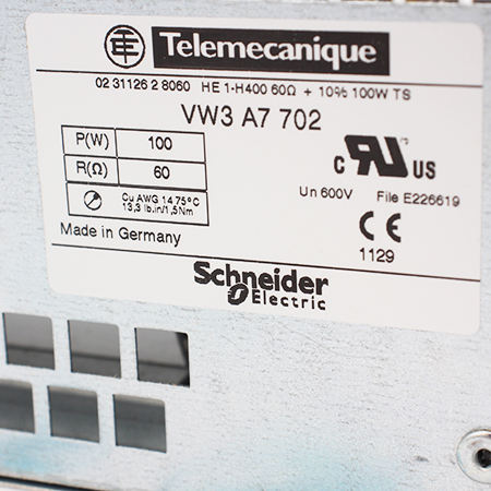 8I0BR060.000-1/VW3A7702 Резистор тормозной B&R/Schneider Electric