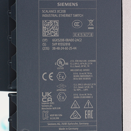 6GK5208-0BA00-2AC2 Коммутатор управляемый IE Siemens