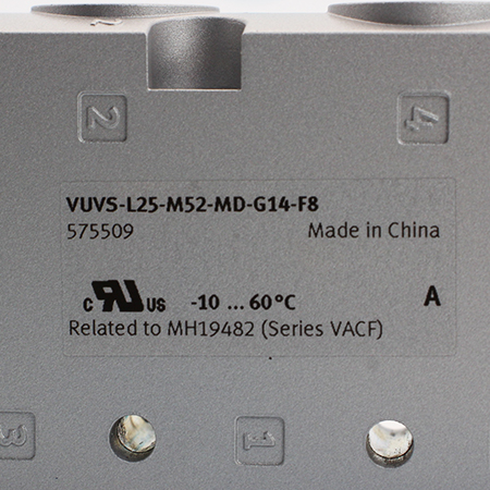 VUVS-L25-M52-MD-G14-F8-1C1 Распределитель с электромагнитным управлением Festo
