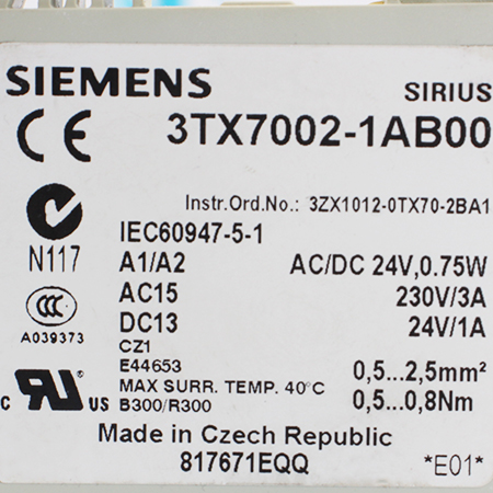3TX7002-1AB00 Модуль соединительный выходной Siemens
