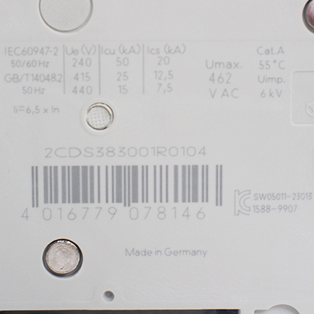 2CDS383001R0104 Выключатель автоматический ABB