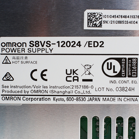 S8VS-12024 Блок питания импульсный Omron
