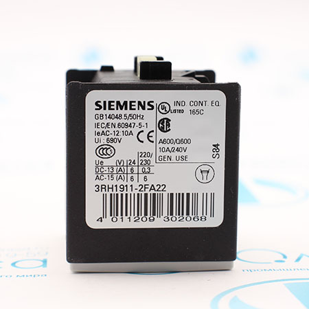 3RH1911-2FA22 Блок дополнительный контактный Siemens