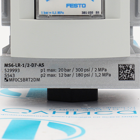 MS6-LR-1/2-D7-AS Регулятор давления Festo