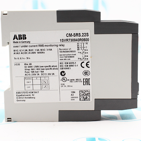 1SVR730840R0500 Реле контроля тока однофазное ABB