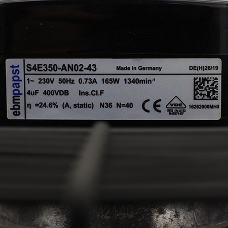 S4E350-AN02-43 Вентилятор Ebmpapst (с хранения)