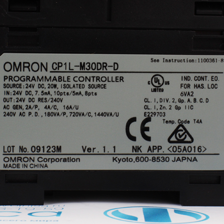 CP1L-M30DR-D Контроллер логический программируемый Omron