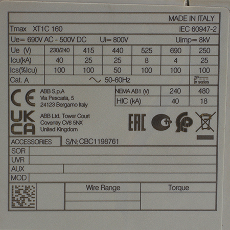 1SDA067397R1 Выключатель автоматический ABB