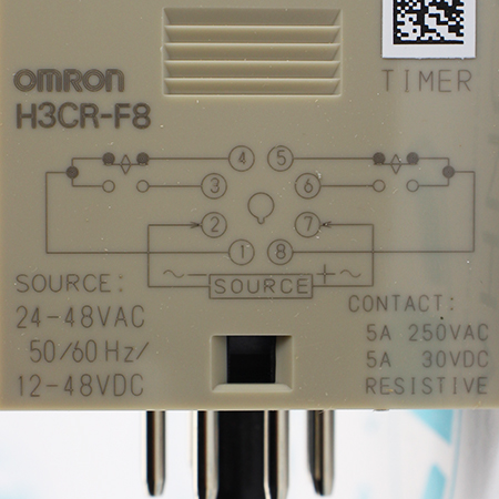 H3CR-F8 24-48AC/12-48DC Таймер аналоговый сдвоенный Omron