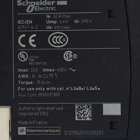 LU2B12FU Блок реверсивный Schneider Electric