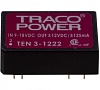 TEN3-1222, DC/DC преобразователь 3Вт вх 9-18В вых 12 -12В/125мА