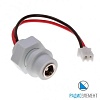 Разъём питания штырьковый RUICHI DC 5.5*2.1 мм to XH connector L100 мм, с коннектором