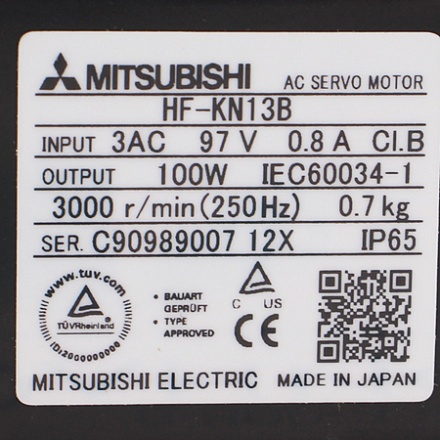 HF-KN13B Серводвигатель Mitsubishi Electric