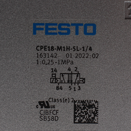 CPE18-M1H-5L-1/4 Распределитель с электроуправлением Festo