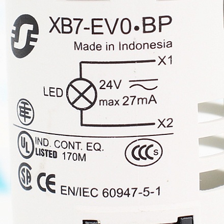 XB7EV07BP Лампа моноблочная сигнальная Schneider Electric