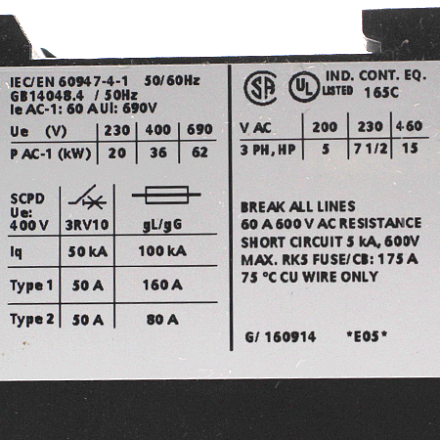 3RT1336-1BB40 Контактор Siemens