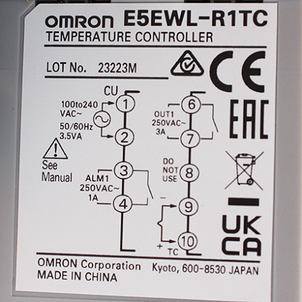 E5EWL-R1TC Контроллер температуры Omron