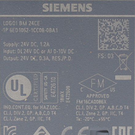 6ED1052-1CC08-0BA1 Модуль логический Siemens