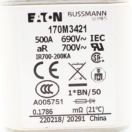 170M3421 Предохранитель Bussmann/Eaton