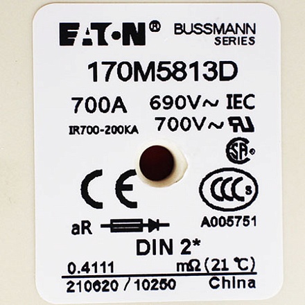 170M5813D Предохранитель Bussmann/Eaton