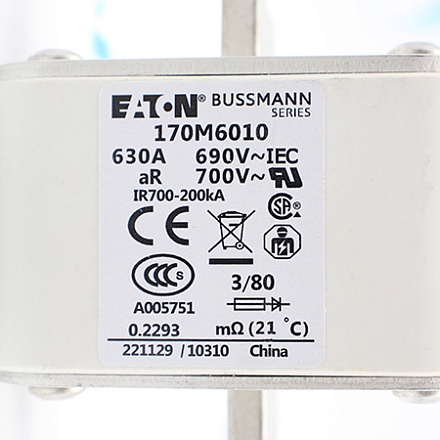 170M6010 Предохранитель быстродействующий Bussmann/Eaton