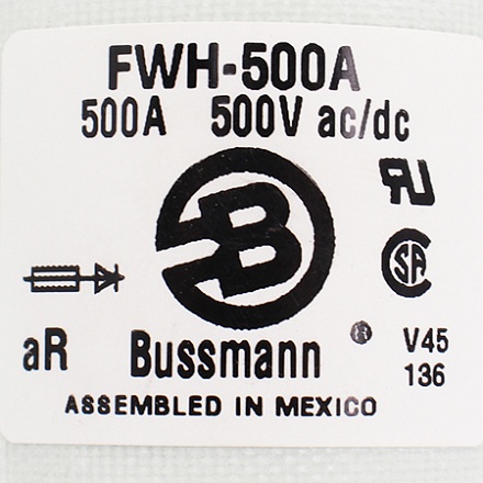 FWH-500A Предохранитель Bussmann