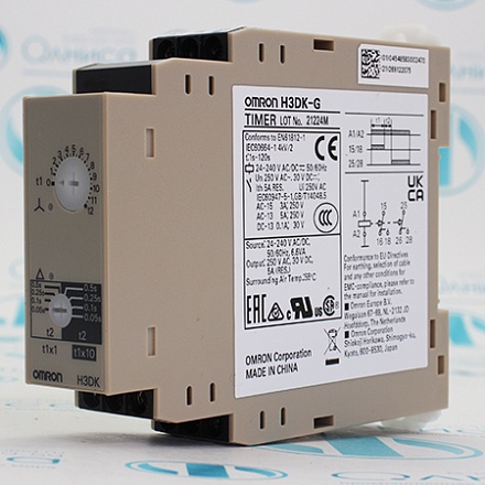 H3DK-G 24-240AC/DC Таймер аналоговый Omron