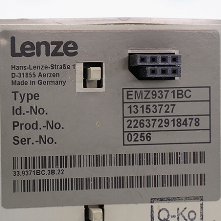 EMZ9371BC Панель управления Lenze (с хранения)