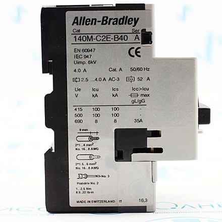 140M-C2E-B40 Выключатель автоматический Allen-Bradley