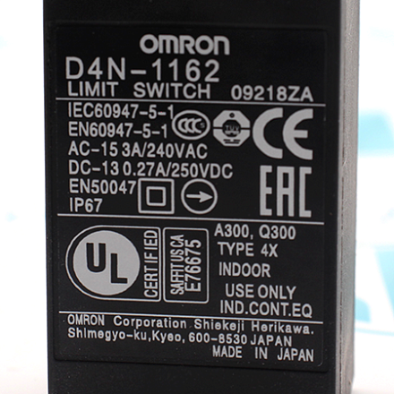 D4N-1162 Выключатель концевой Omron