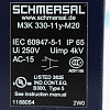 M3K 330-11y-M20 Выключатель концевой Schmersal