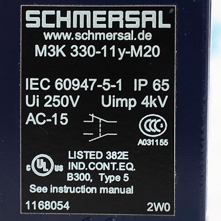 M3K 330-11y-M20 Выключатель концевой Schmersal