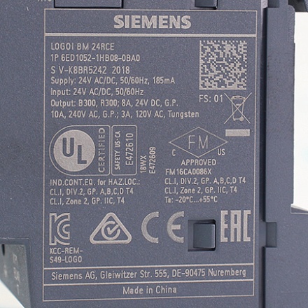 6ED1052-1HB08-0BA0 Модуль логический Siemens