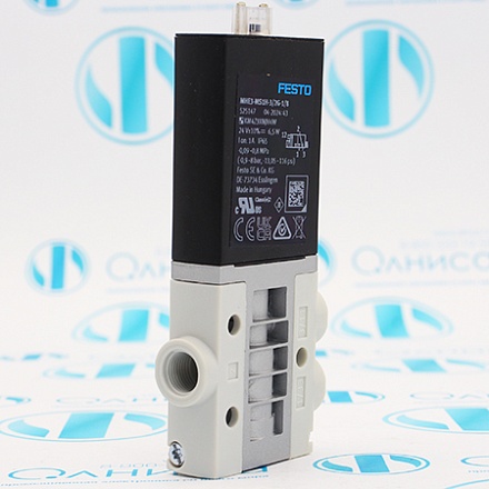 MHE3-MS1H-3/2G-1/8 Распределитель с электромагнитным управлением Festo