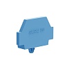 241634 Крышка защитная для клемм с монтажной ножкой, син.