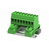 MC-PC5.08V04C-T Разъём штекерный MC, шаг 5.08мм,4 конт. для DIN-рейки,зел.