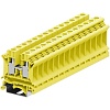 310997 Клемма SUK 1-1 проходная винтовая высокая, сеч.10мм2, желт.