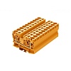 TC16-2-OG Клемма TC 1-1 проходная пружин., сеч.16мм2, оранж.