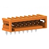 438315 Вилка на плату MCS горизонт. шаг 3.81мм, 15 конт., оранж.