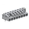 450371 Розетка на плату MCS горизонт., шаг 5.0мм, 21 конт., сер.