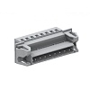 450424/060 Вилка каб. MCS с монтаж.ушками, шаг 5.0мм, 24 конт., сер.