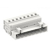 450921 Вилка каб. MCS горизонт., шаг 5.0мм, 21 конт., сер.