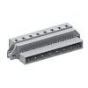 475413/010 Вилка каб., MCS, с крепеж.фланцем горизонт.,шаг 7.5мм, 13 конт., сер.