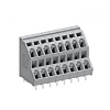 257206 Клемма MCS 2-уровневая, угловая, шаг 5.0мм, 6 конт., сер.