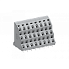 258303 Клемма MCS 3-уровневая, угловая, шаг 7.5мм, 3 конт., сер.