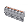 TPP2.5-15-GY Штекер TP для клемм TPP, Push-in, 15 конт., сеч.2.5мм2, сер.