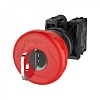 TS2010-0KL10 Кнопки TS2, нажимная с ключом аварийного останова, D40мм, крас.