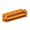 478404/060 Вилка каб., MCS, горизонт., с монтаж.ушками, шаг 7.62мм2, 4 конт., оранж.