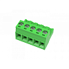 MC-RB5.08H05C-0001 Клемма MC, шаг 5.08мм, 5 конт., зел.